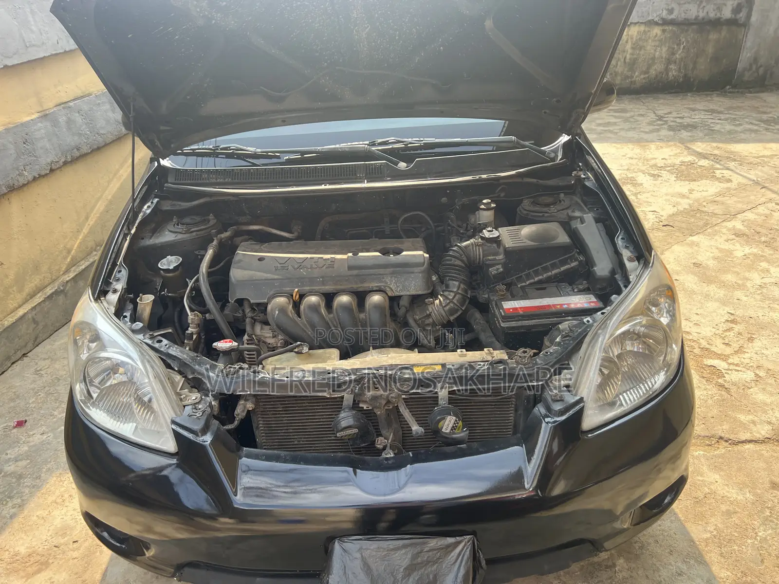Toyota Matrix XR Hatchback FWD (1.8L 4cyl 4A) 2007 Black