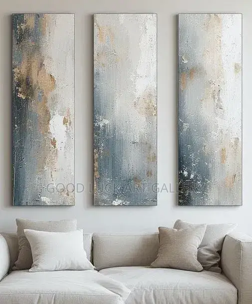 Long Abstrat Canvas Art