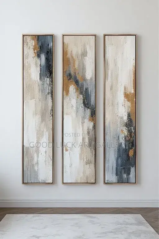 Long Abstrat Canvas Art