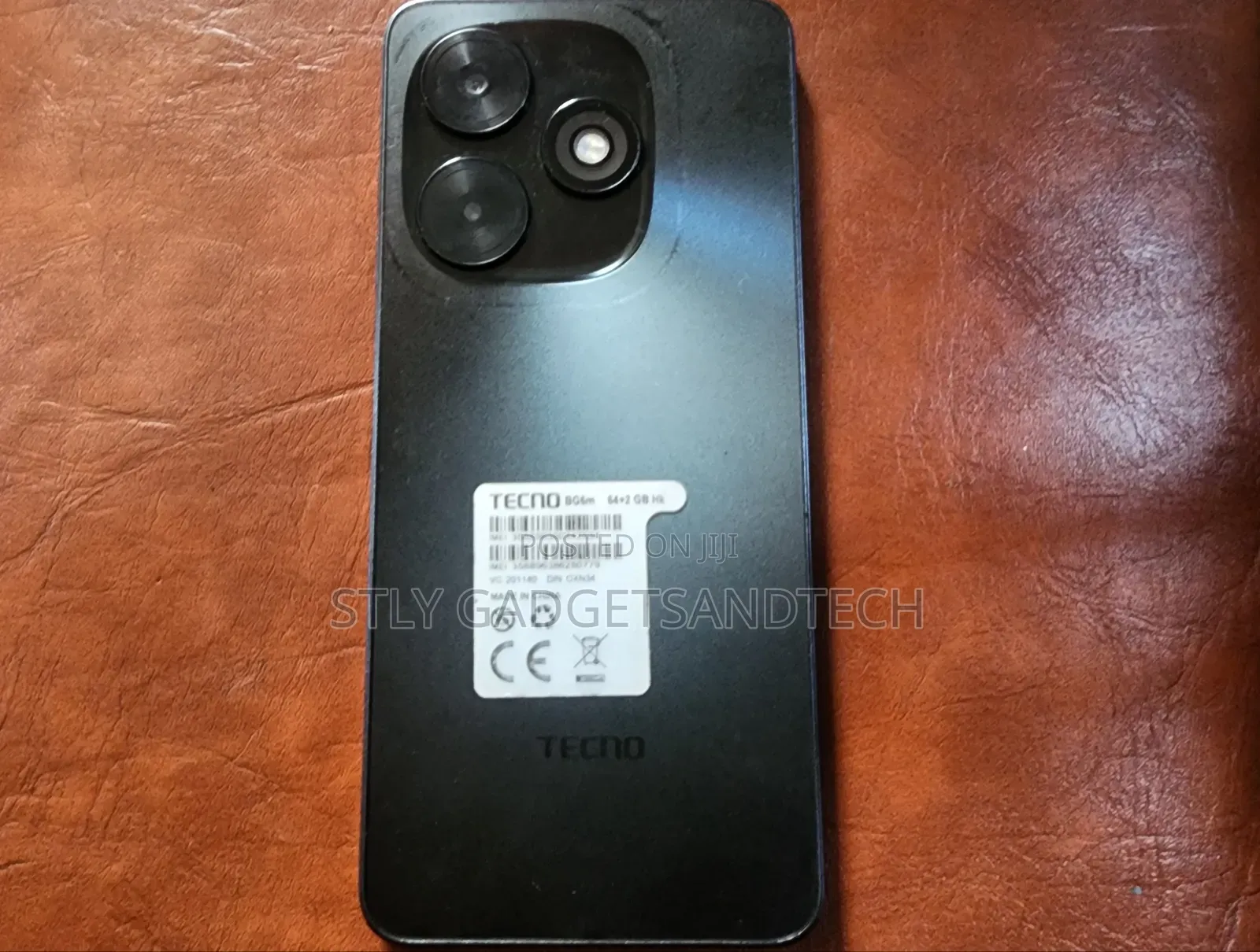 Tecno Pop 10C 64 GB Black
