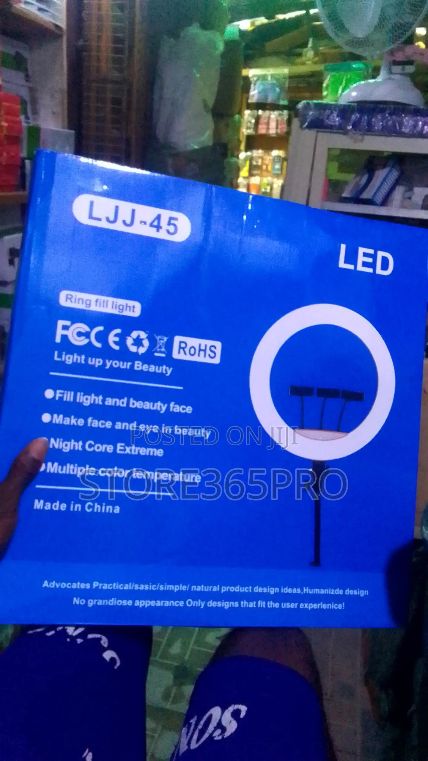 18inch White Light Ring Light for Content Creation