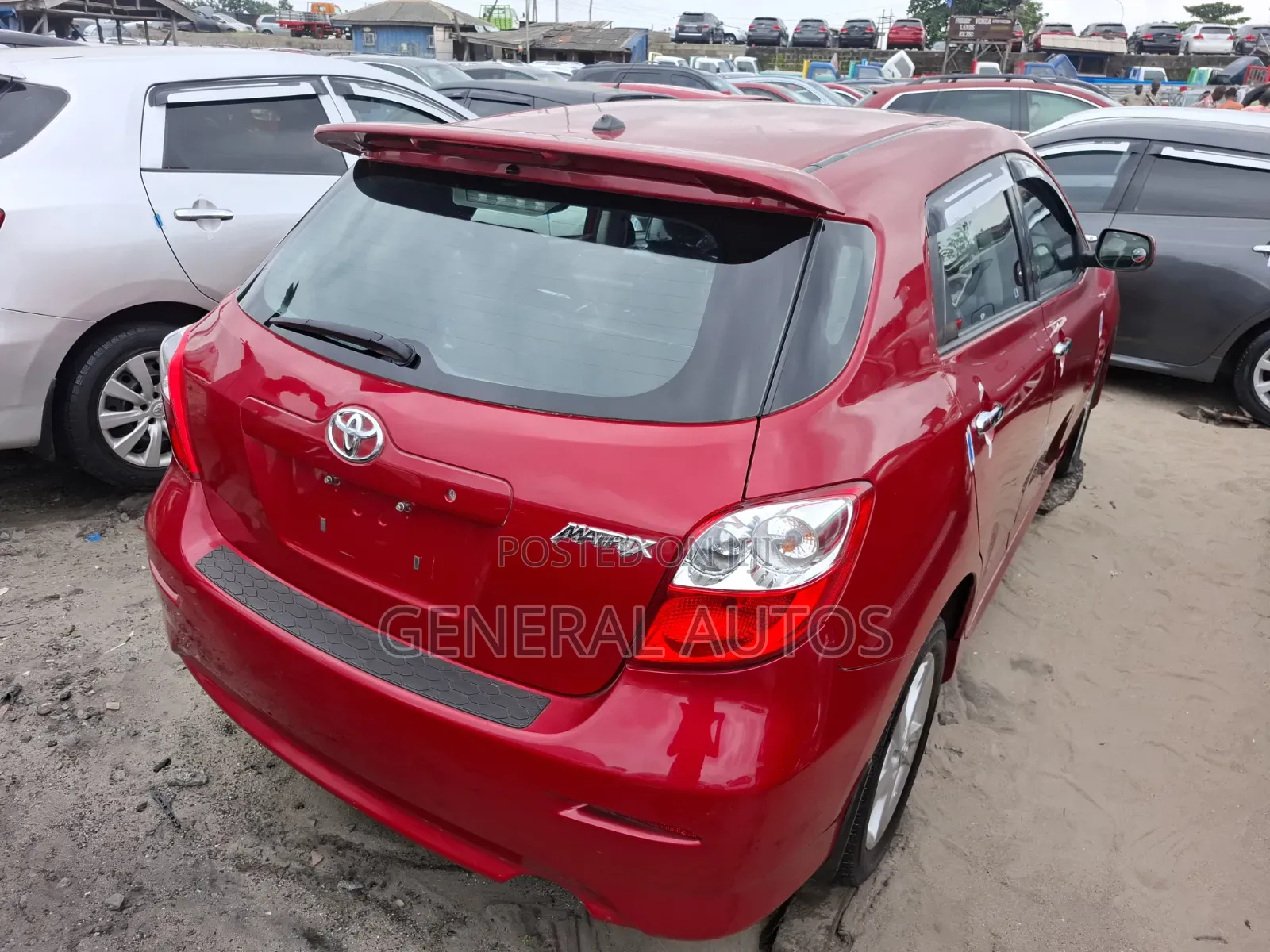 Toyota Matrix 2014 Maroon