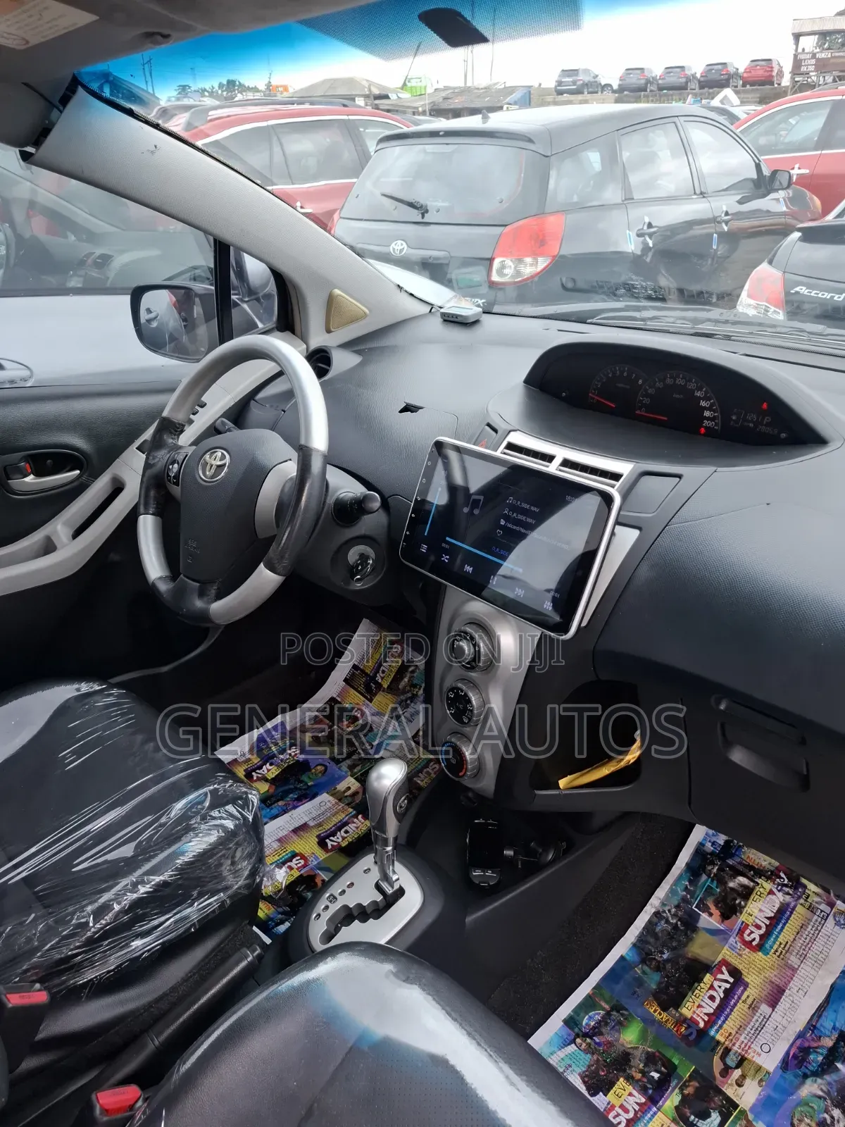 Toyota Yaris 2010 Blue