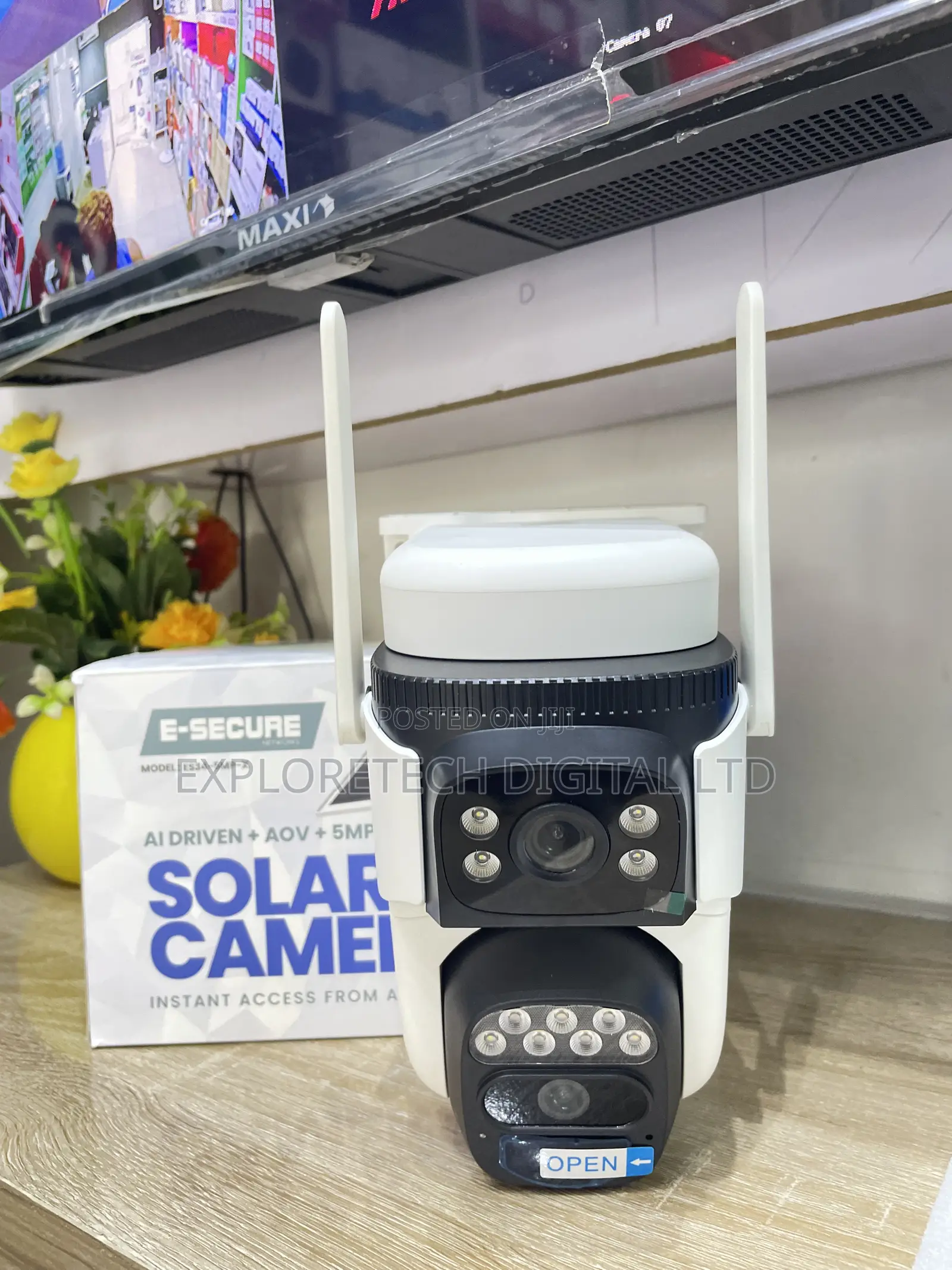 Solar Camera 4G Dual Lens
