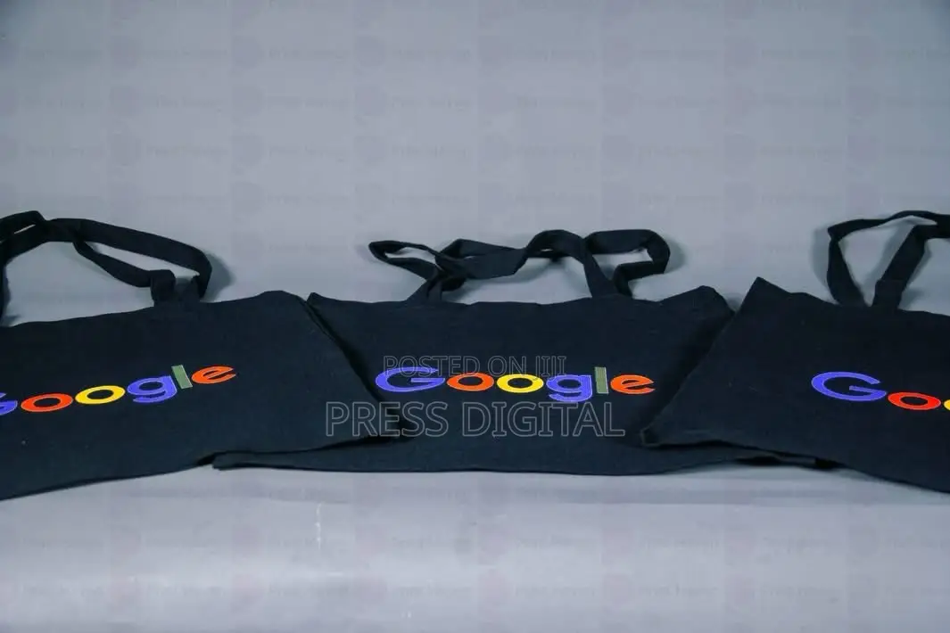 Branded Solid Design Tote Bag