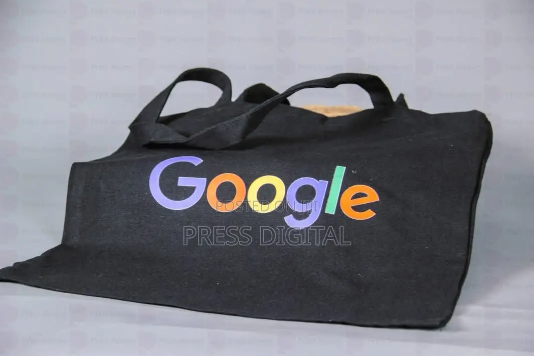 Branded Solid Design Tote Bag