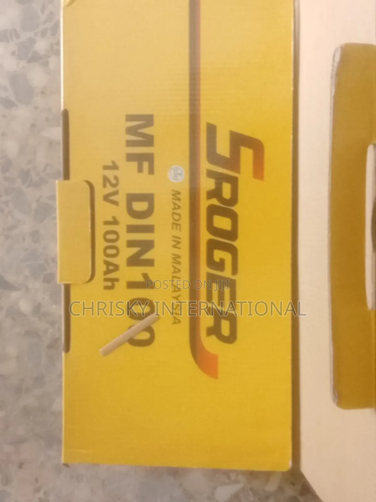 Car/ Generator Original Battery 100ahs