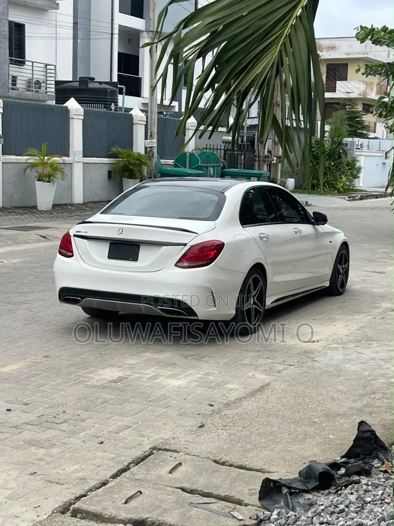 Mercedes-Benz C-Class C 450 AMG 4MATIC (S205) 2016 White