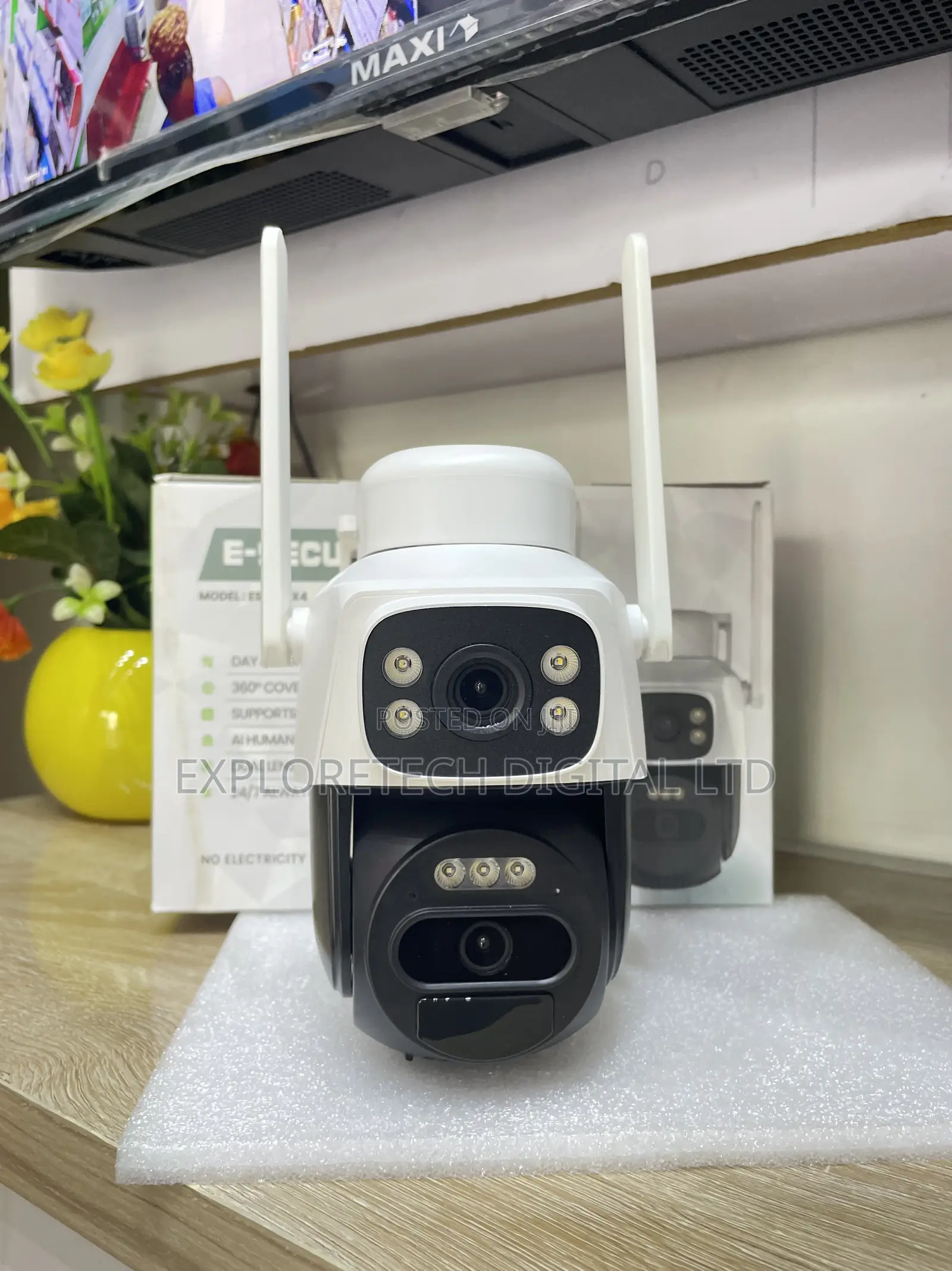 Solar Camera 4g Dual Lens Aov 1yr Warranty)