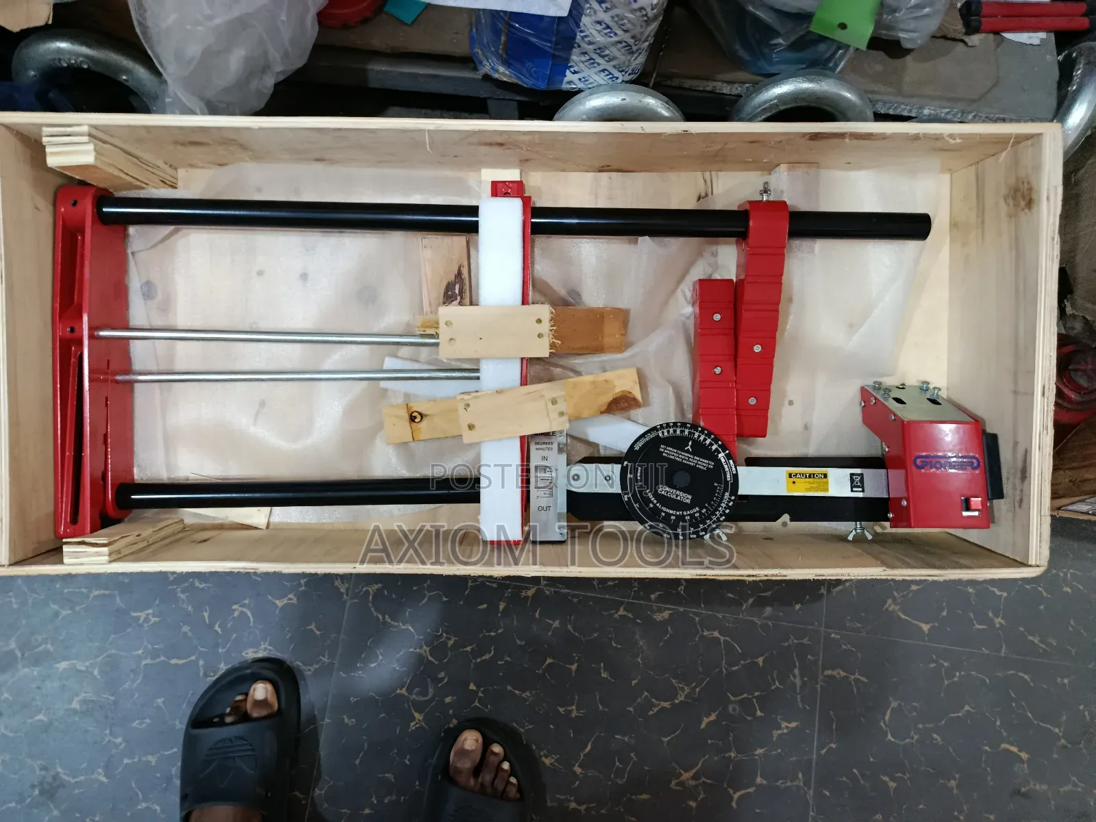 Laser Wheel Alignment Gauge