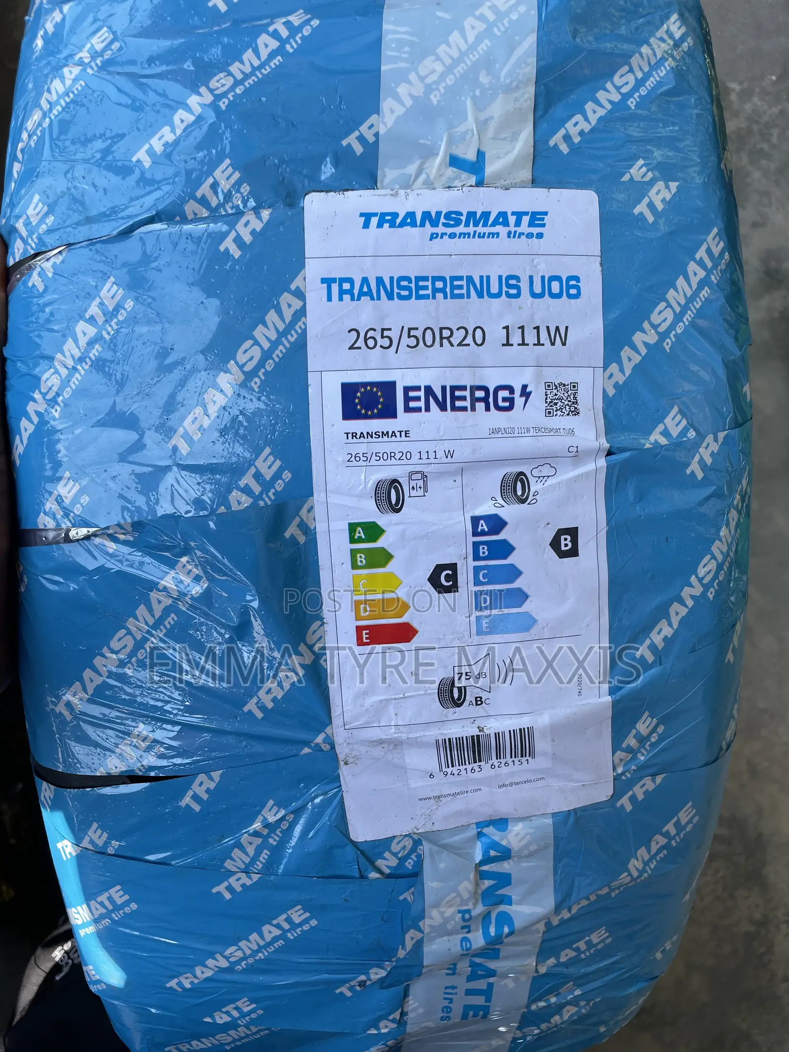 265 /50r 20 Transmate Tyre