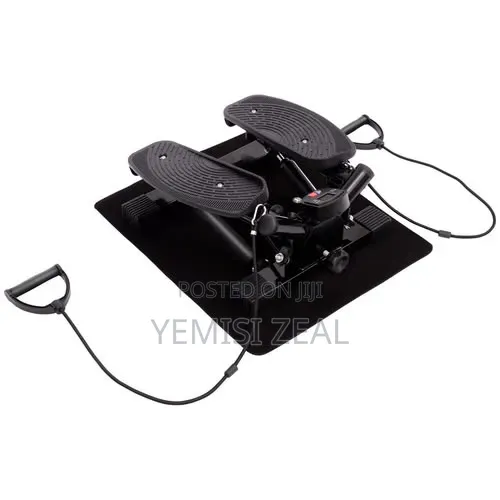 Cardio Stepper With Free Mat and Resistance Pull Up Rope