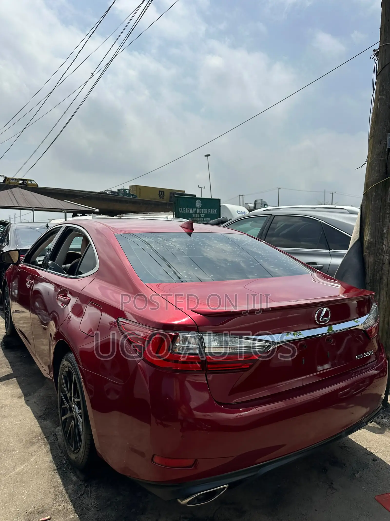 Lexus ES 350 FWD 2016 Red