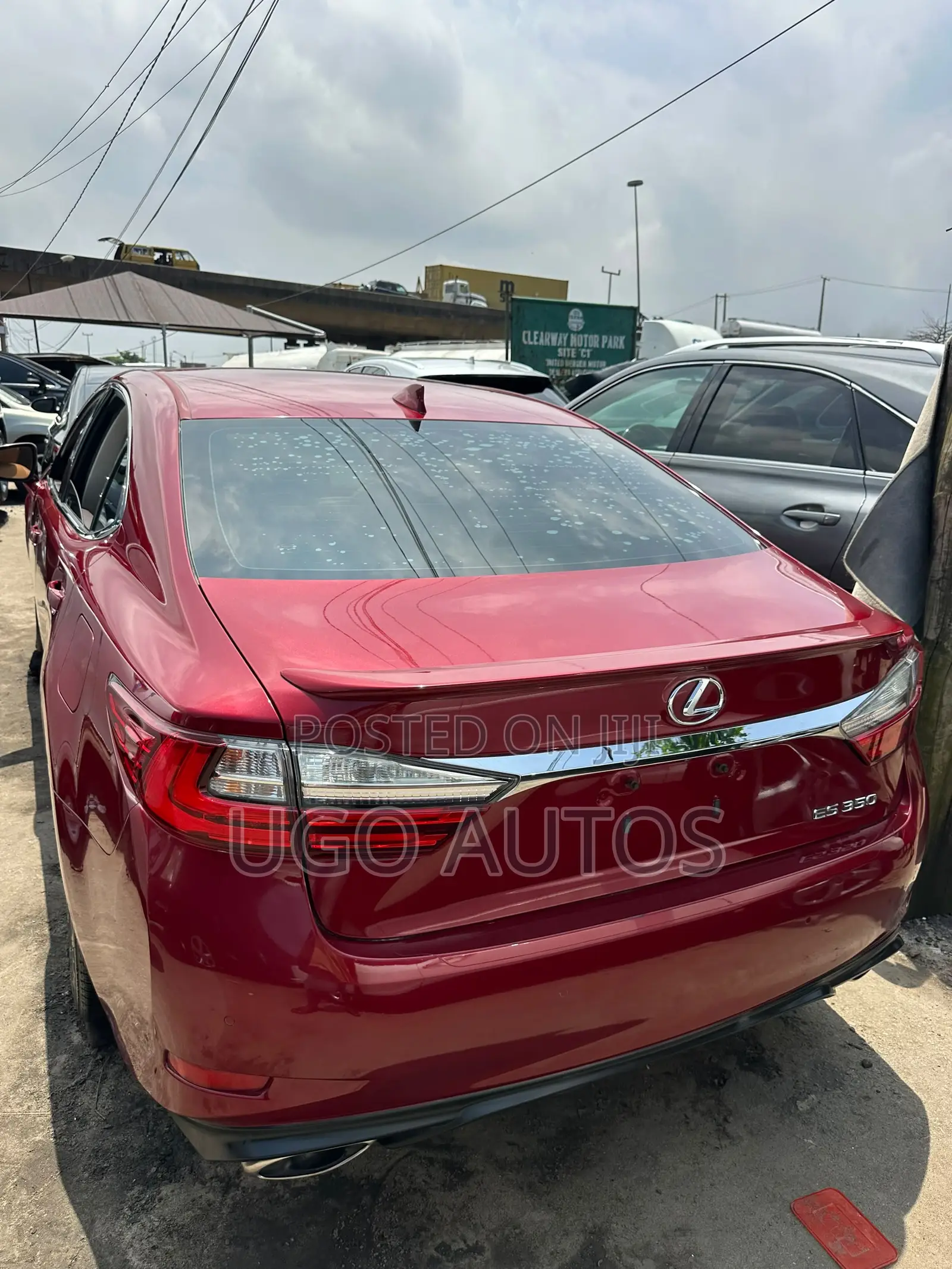 Lexus ES 350 FWD 2016 Red