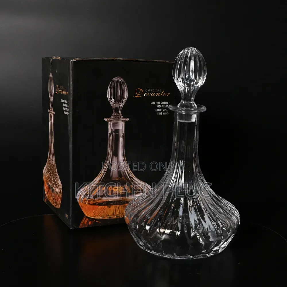 Lead-Free Crystal Decanter