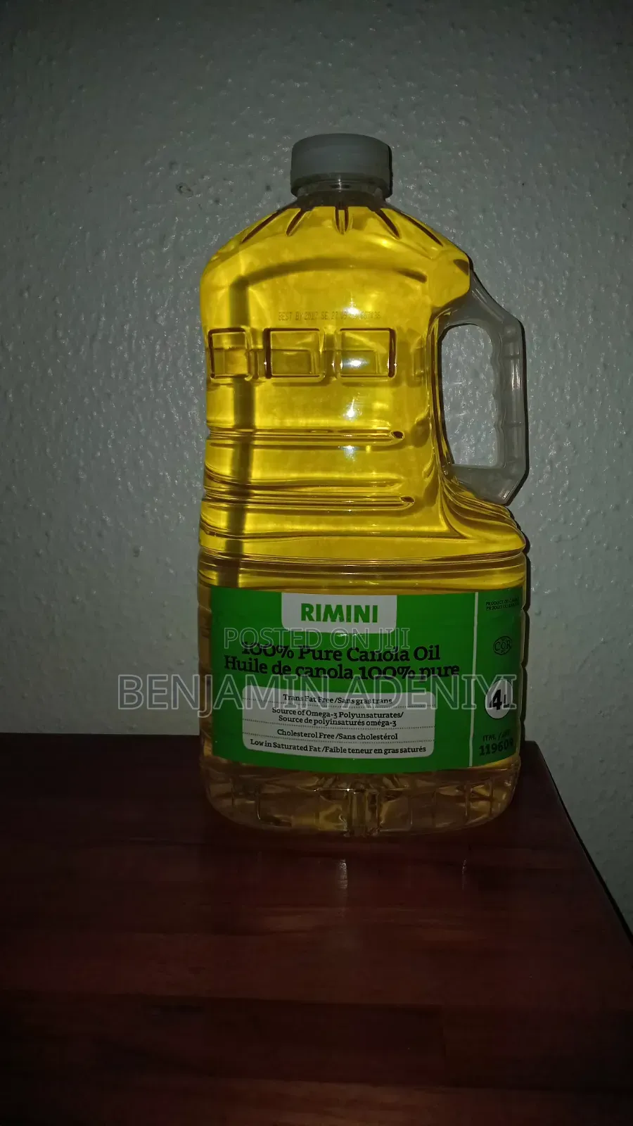 Imported Rimini Canolq Groundnut Oil