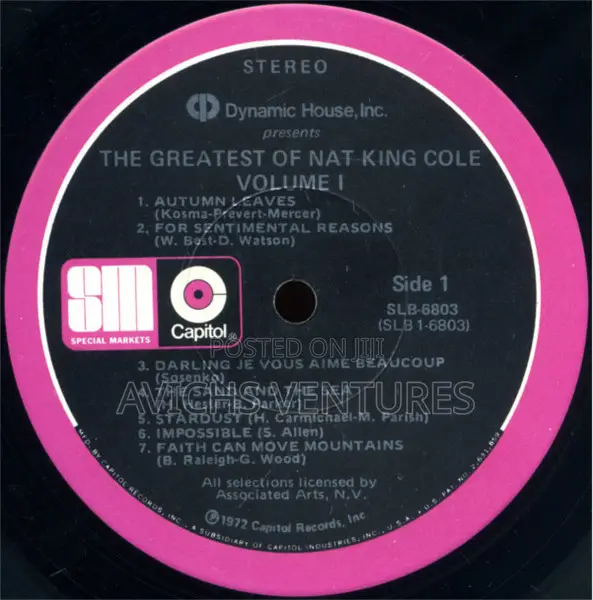 Nat King Cole – The Greatest of Nat King Cole