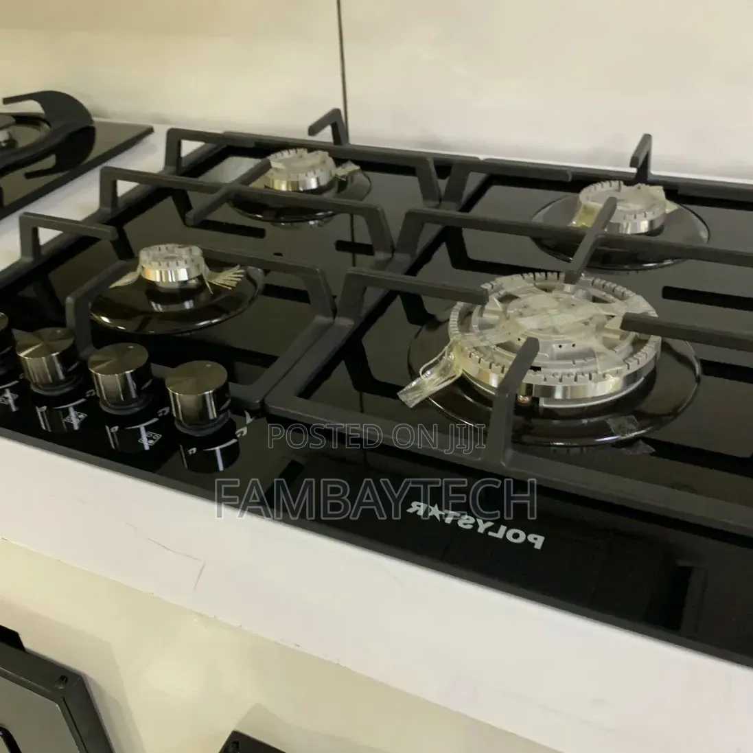 Polystar 4 Burner Gas Stove for Homes