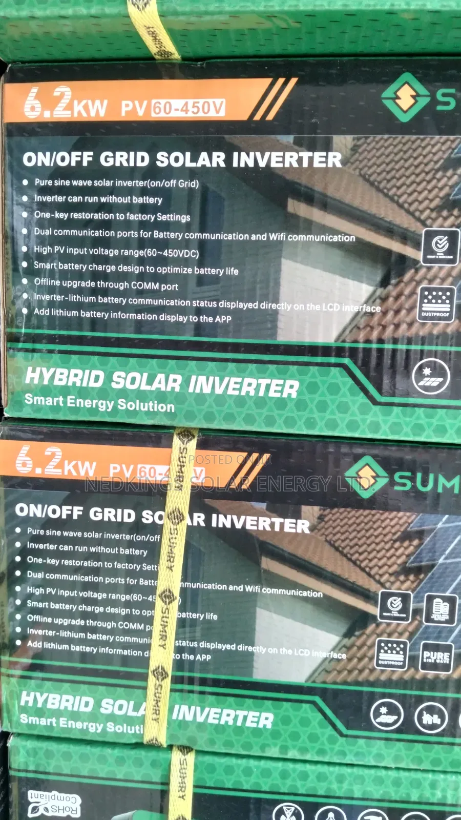 6.2kva 48v Sumry Hybrid Inverter