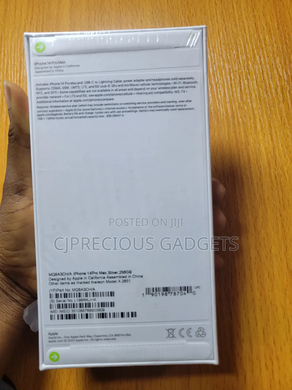 New Apple iPhone 14 Pro Max 128 GB Silver