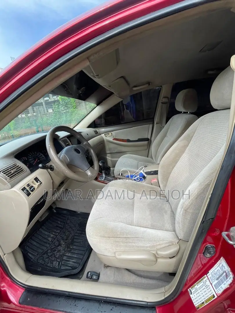 Toyota Corolla 2007 Red