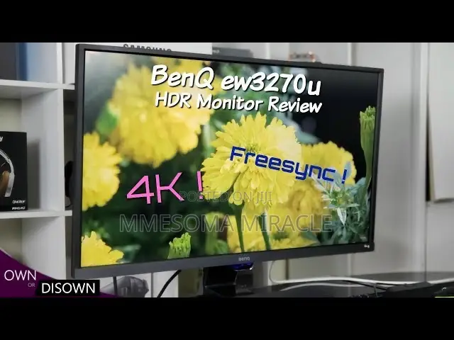 BenQ EW3270U 32" 3840 X 2160 Frameless Gaming Monitor