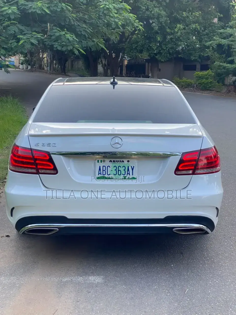 Mercedes-Benz E350 2014 White