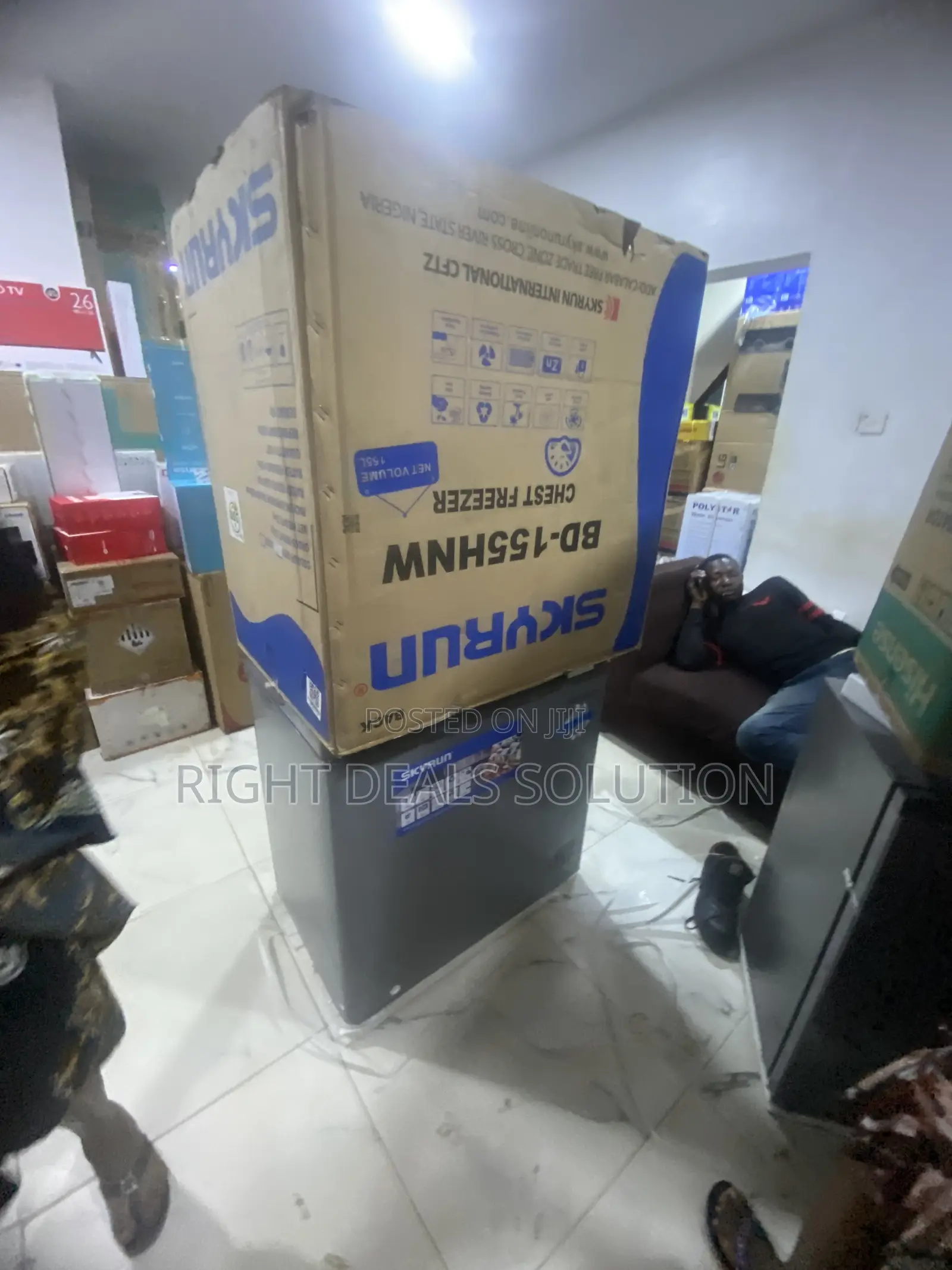 Low Power Skyrun 155L Chest Freezer