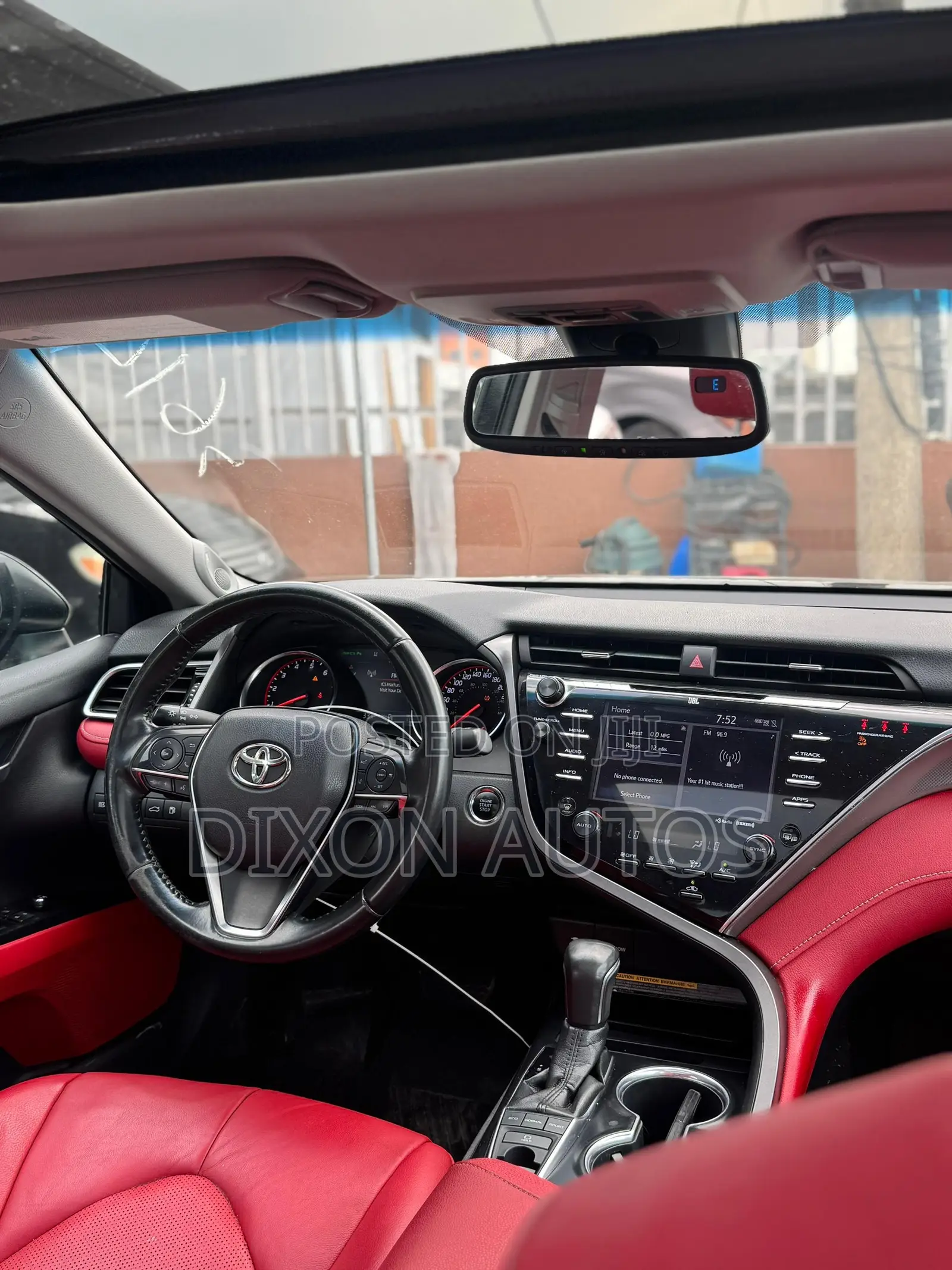 Toyota Camry XSE V6 FWD (3.5L 6cyl 8AM) 2018 Black
