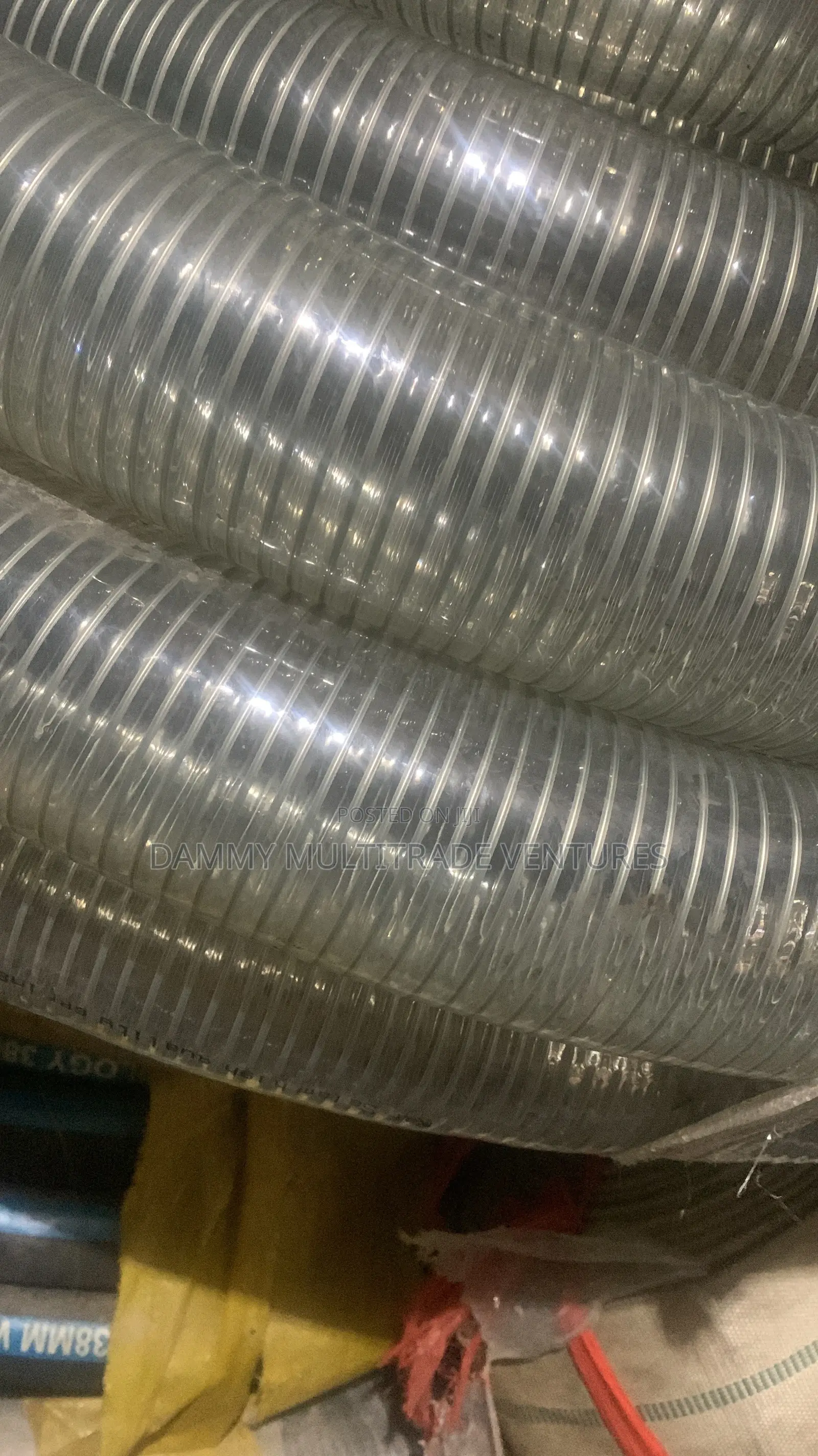 Reinforced Transparent Spiral Steel Wire Hose