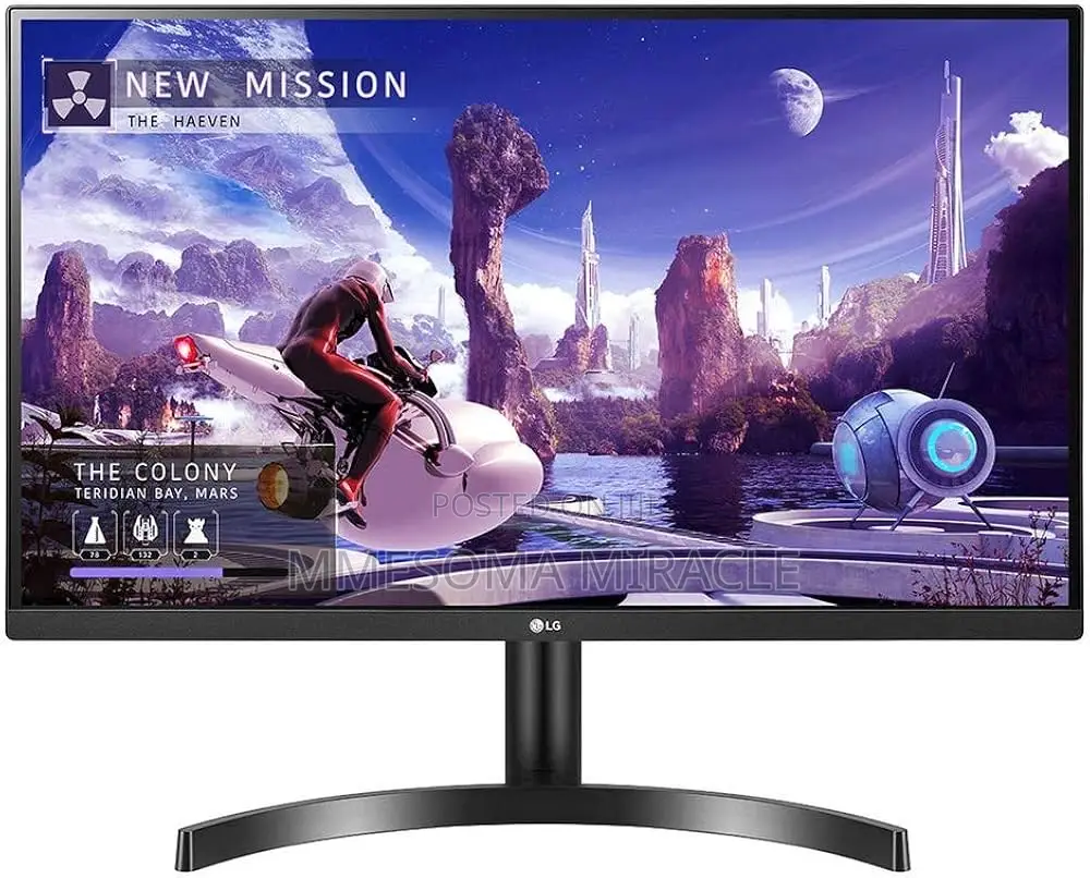 LG QHD 27 Inch- IPS Frameless Monitor