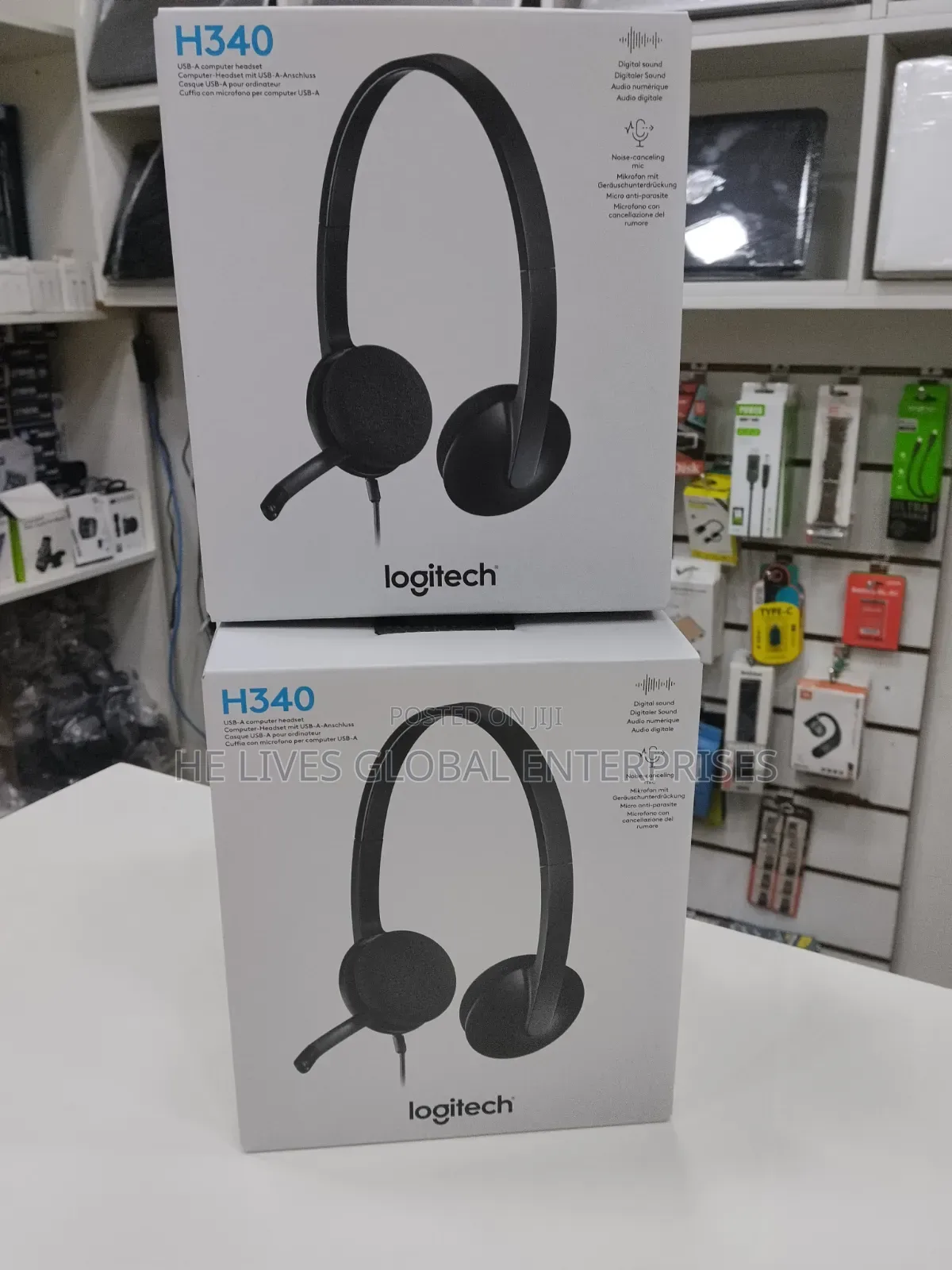 Original Logitech H340 Headphones