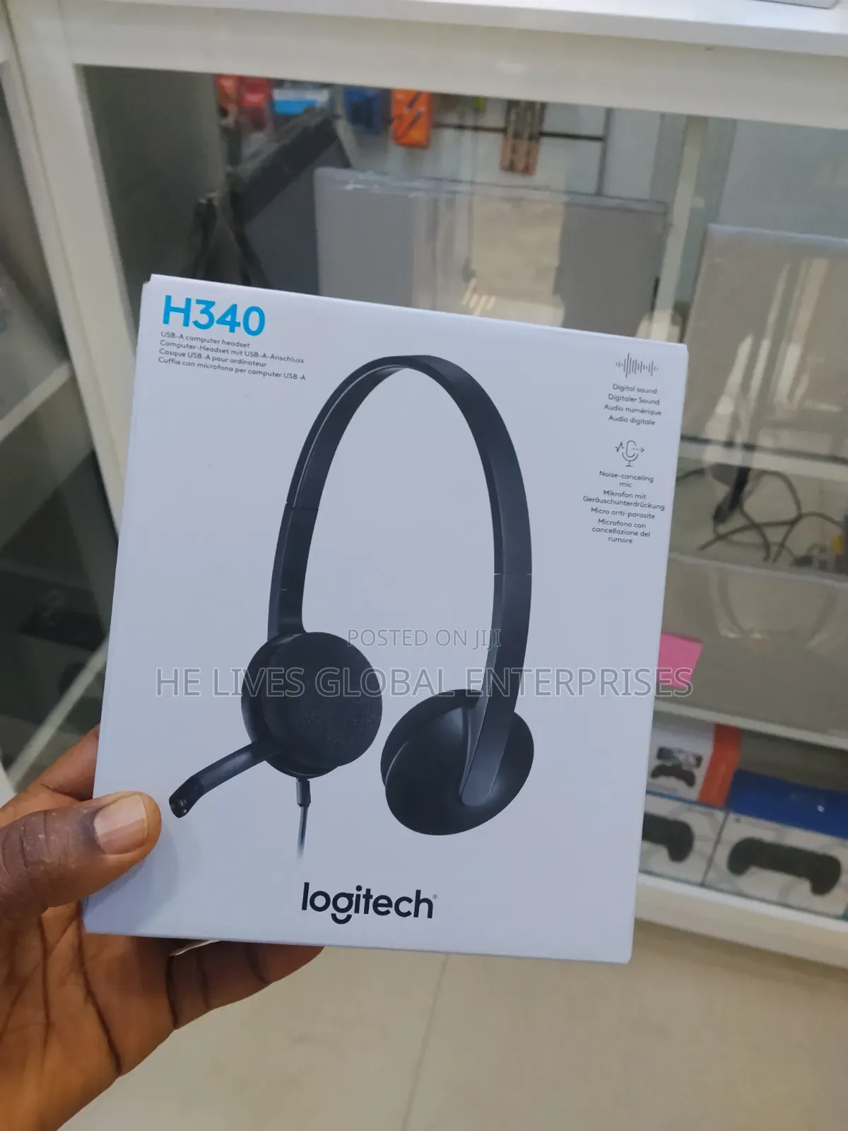 Original Logitech H340 Headphones