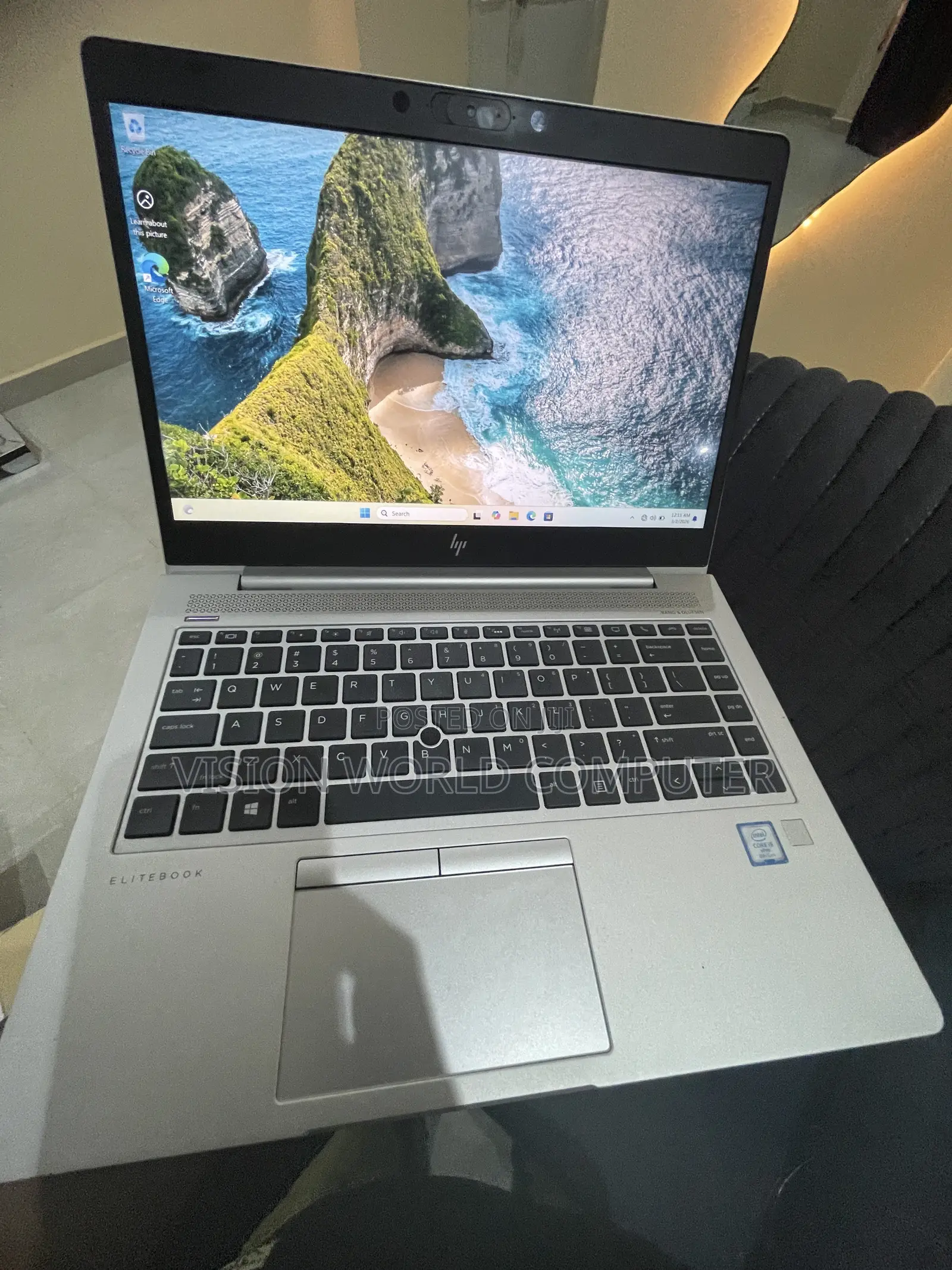 Laptop HP EliteBook 840 G6 8GB Intel Core i7 SSD 256GB