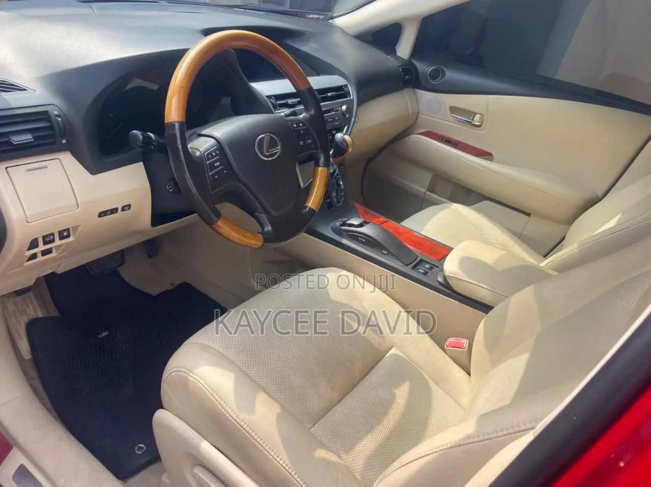Lexus RX 350 2010 Burgundy