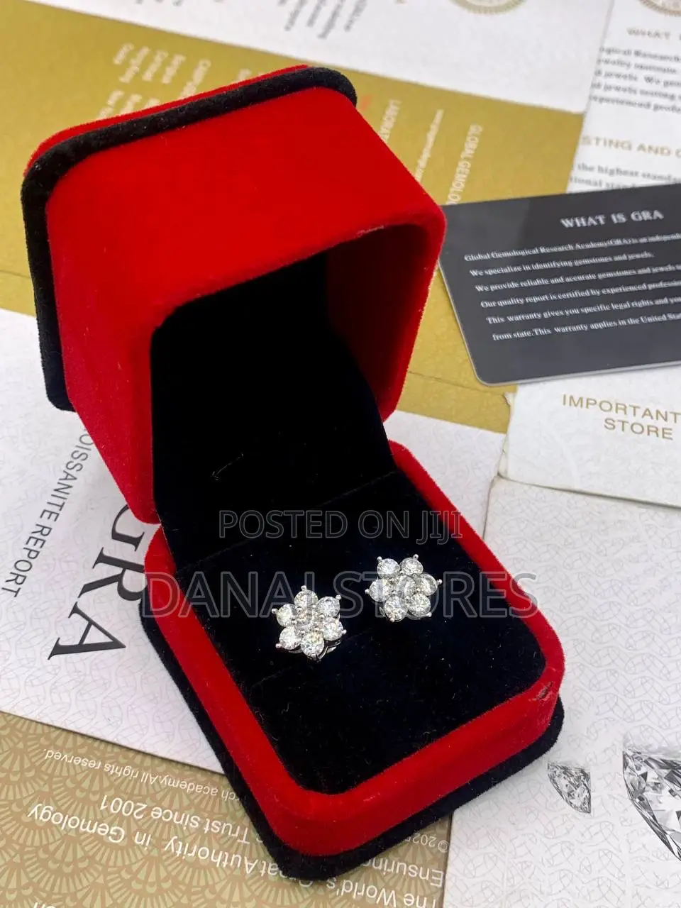 VVS MOISSAINTE Unisex Earrings