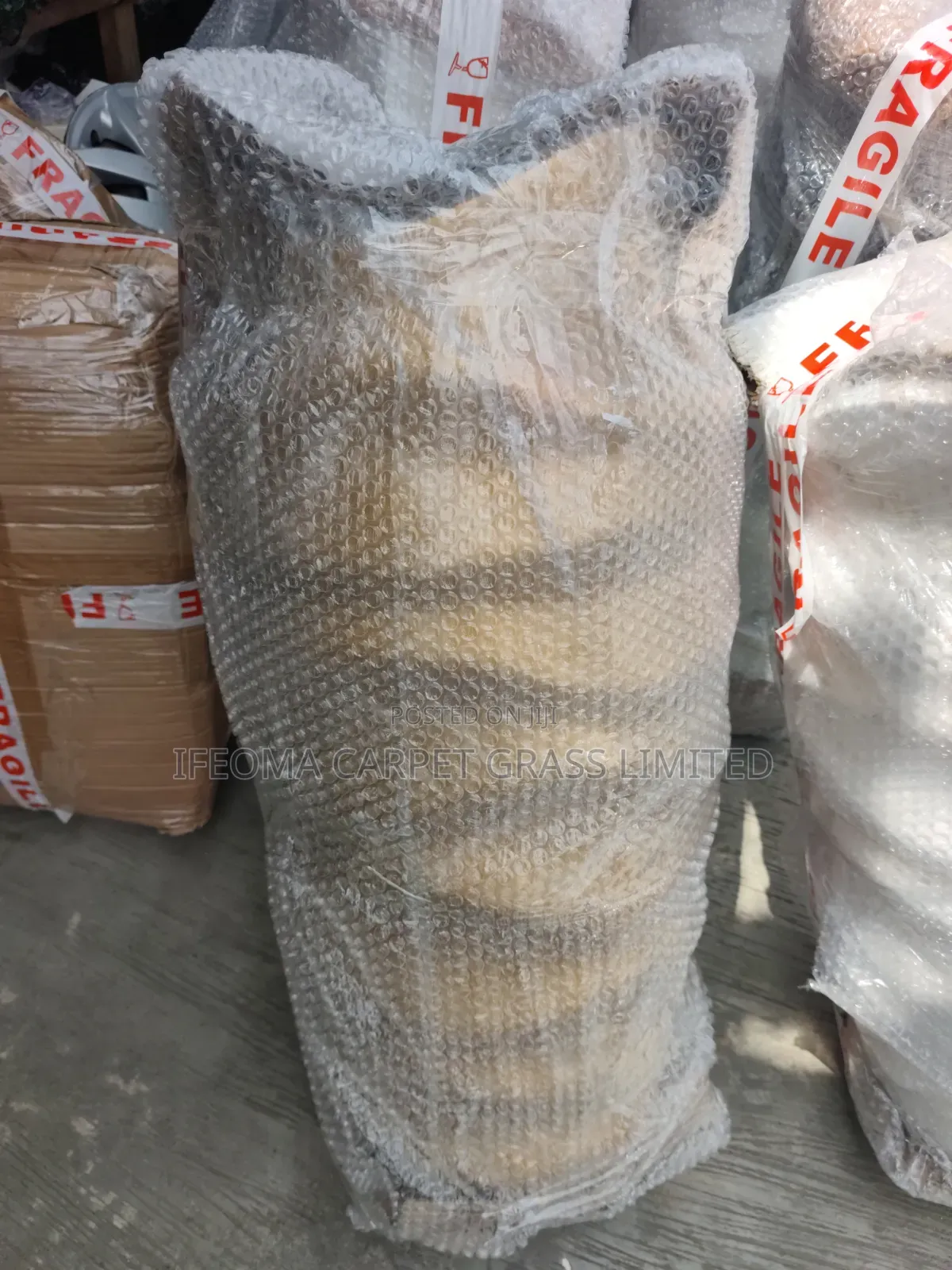 Flower Vase . Fibre. Imported.