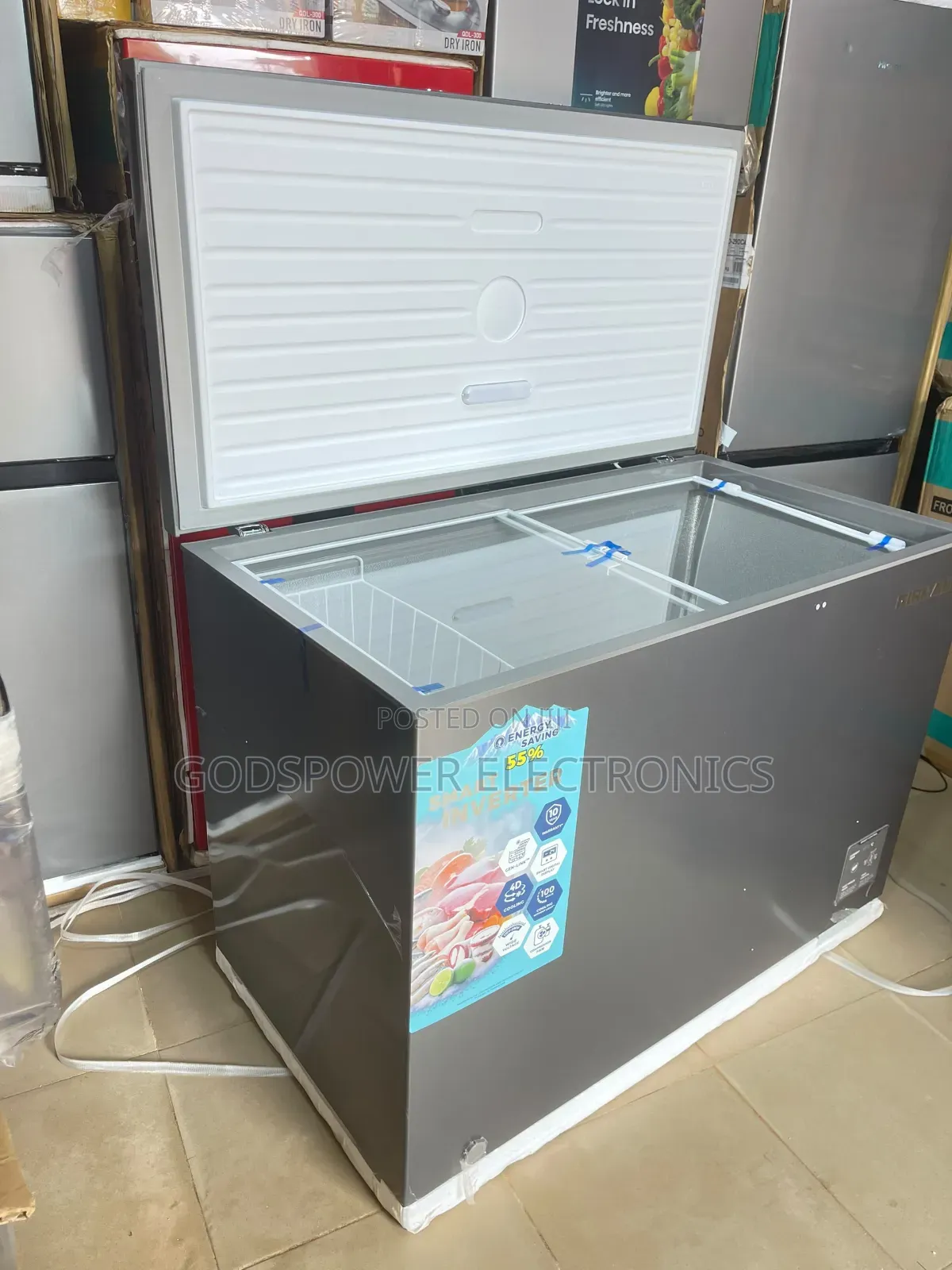Firman 300L Smart Inverter Solar Deep Freezer 10 Years Warranty