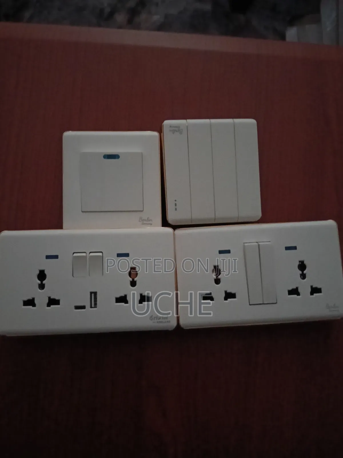 Bristol and Berlin White Gold Socket and Switches