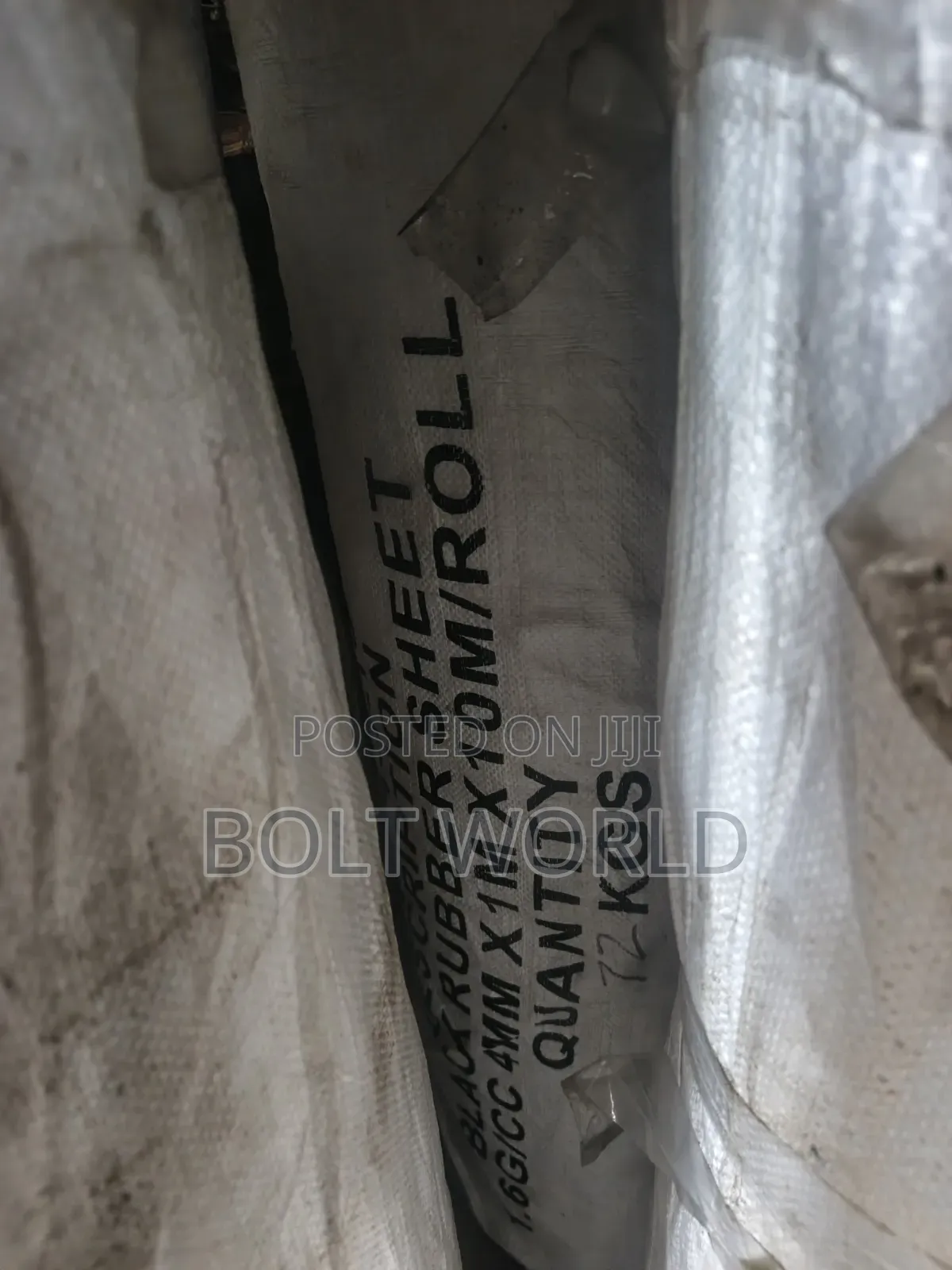 Rubber Gasket 4mmx1mx10m