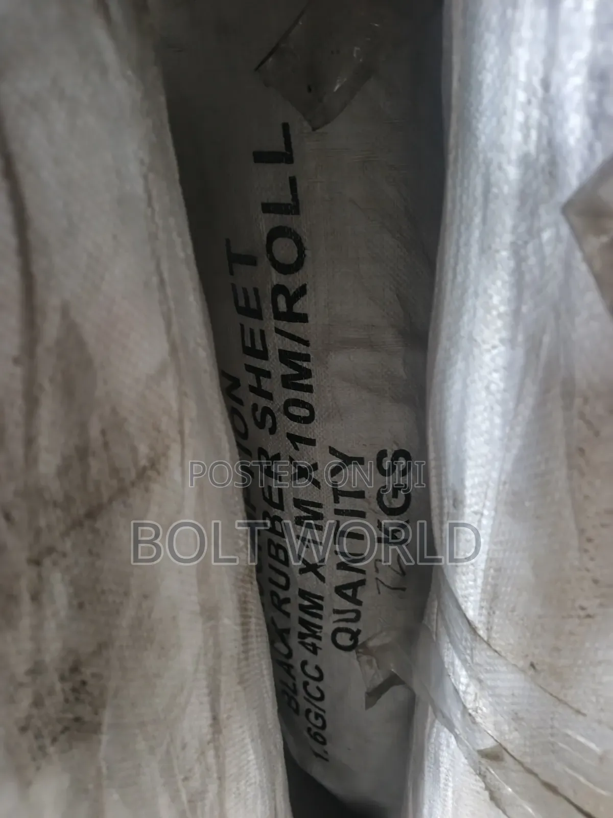 Rubber Gasket 4mmx1mx10m