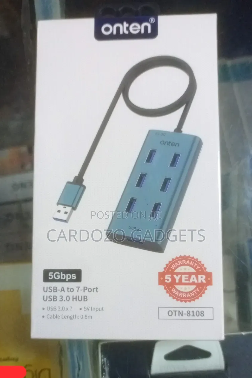 Onten USB-A to 7ports Hub