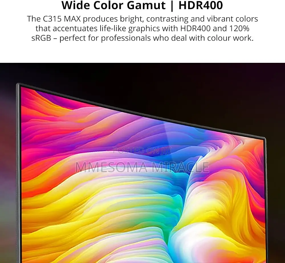 PRISM+ C315 Max - 31.5" UHD Curved Monitor