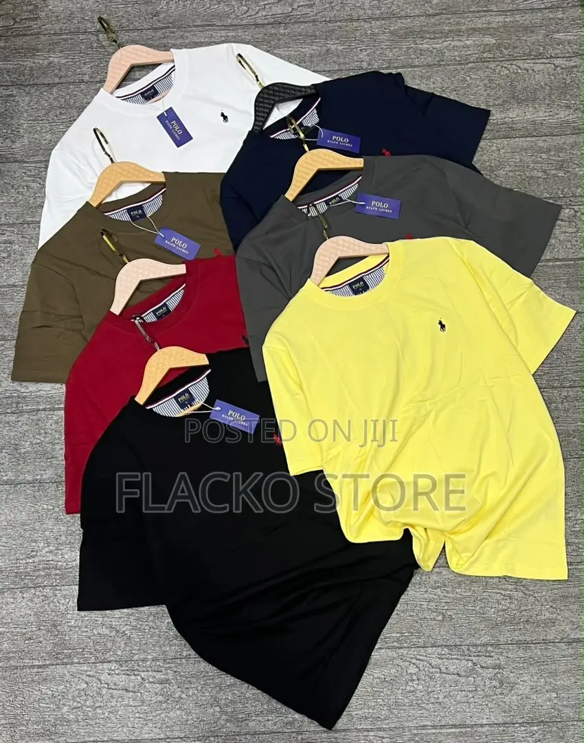 High Quality Polo Ralph Lauren Round Neck T-Shirts