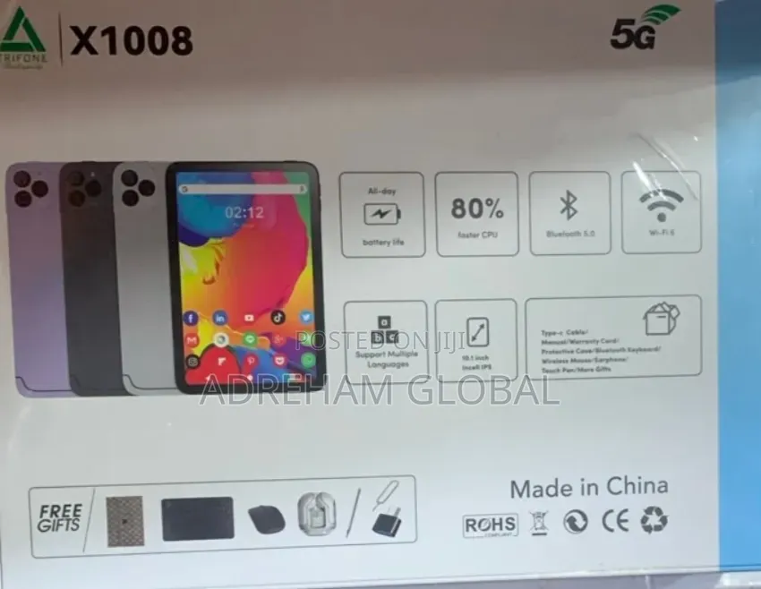 New Trifone X1001 Pro 256 GB Black