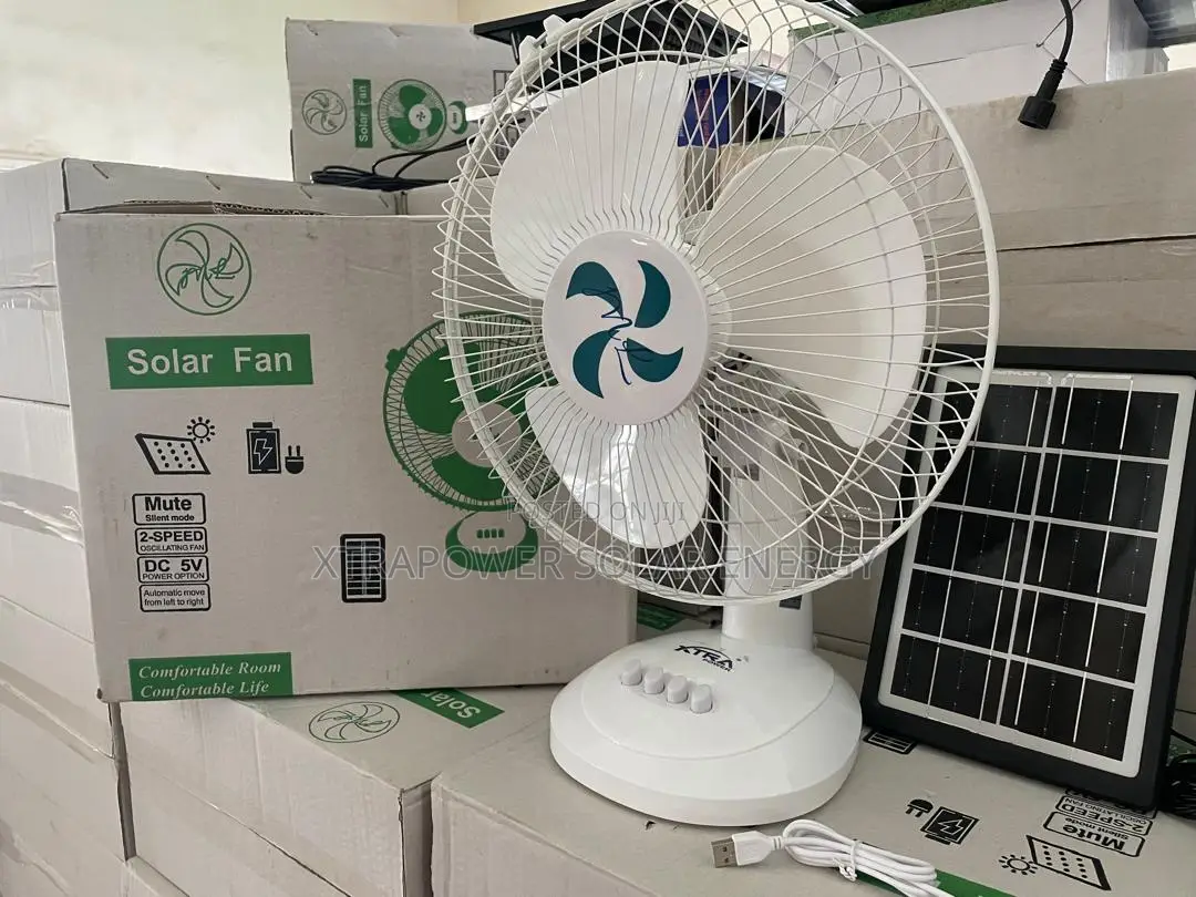 Table Solar Fan
