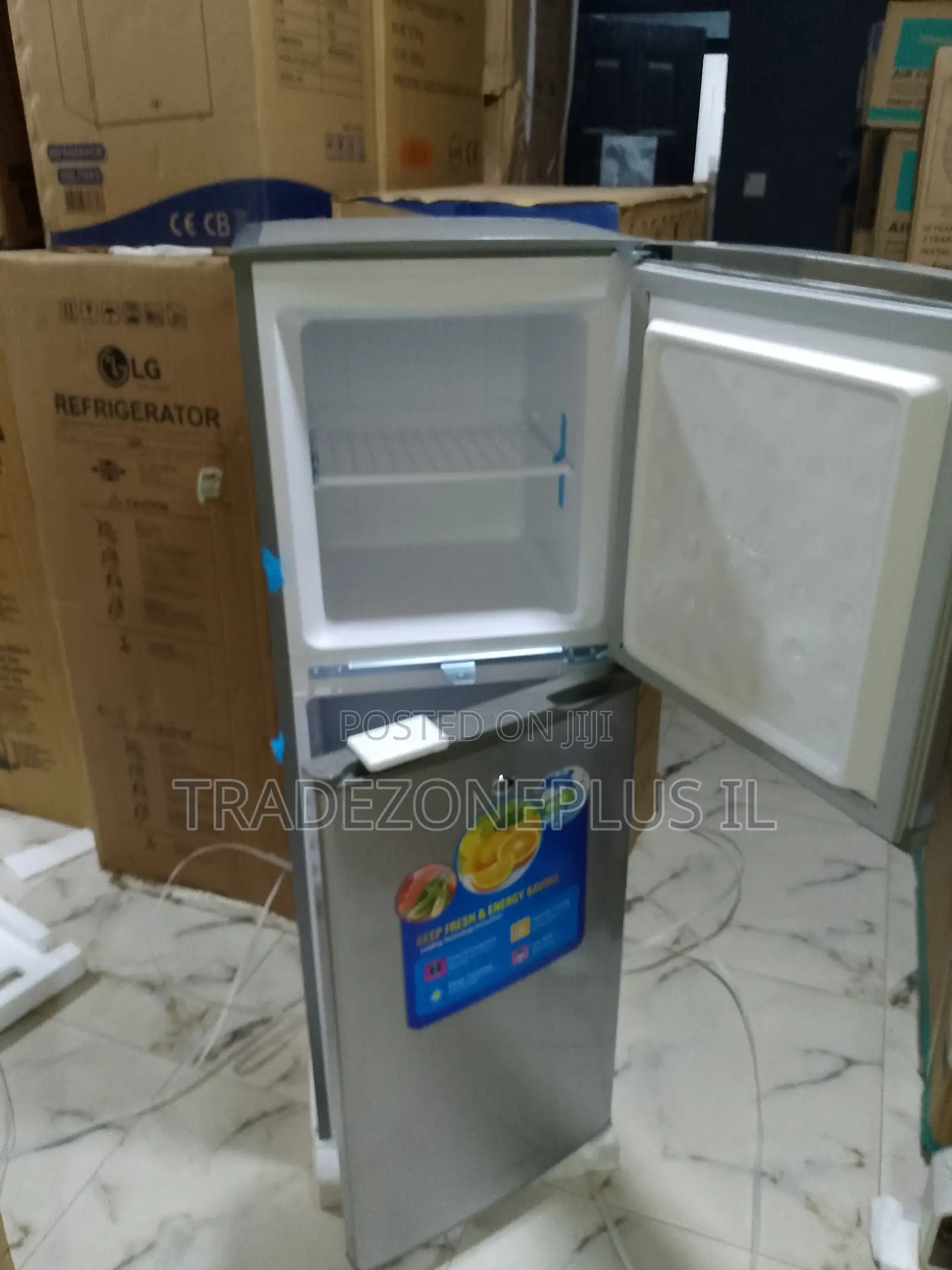 Polystar Kitchen Refrigerator Top Freezer