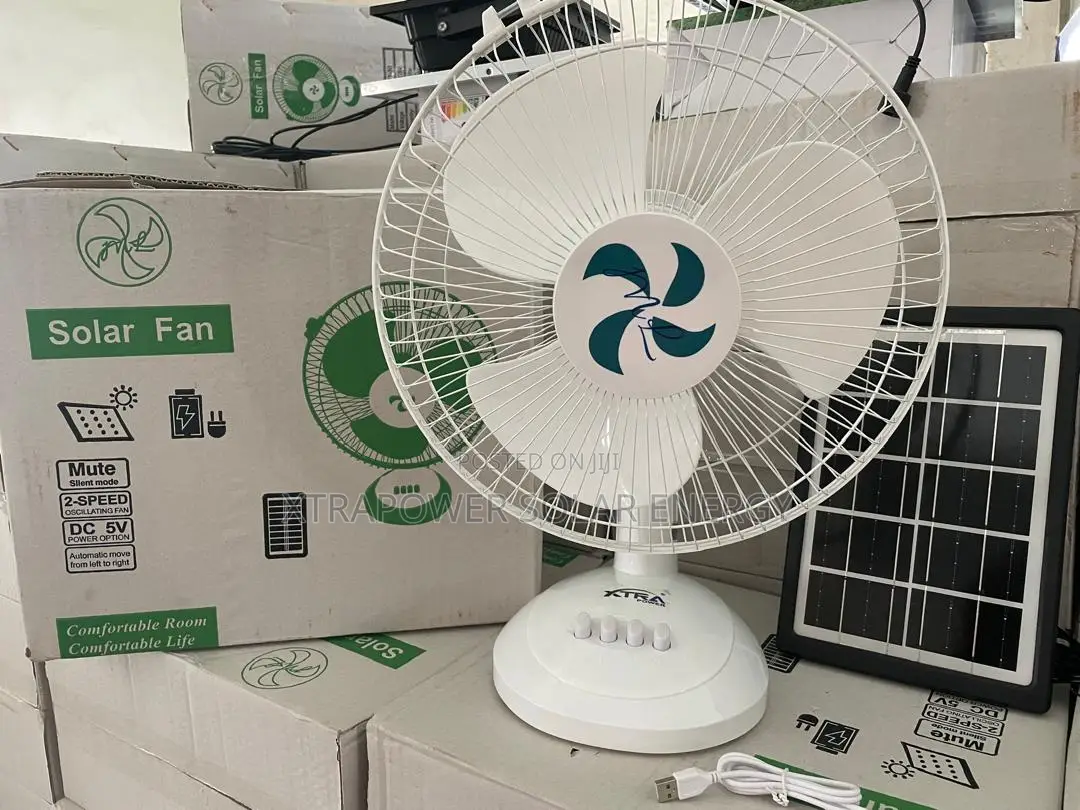 Table Solar Fan