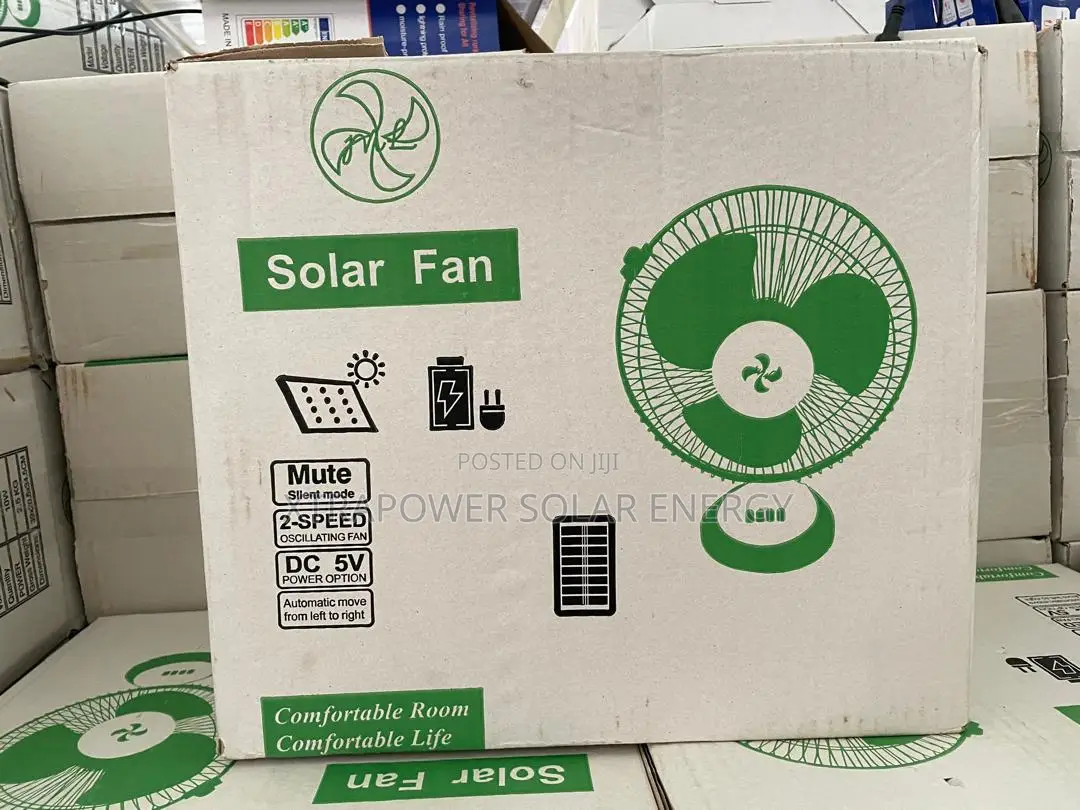 Table Solar Fan