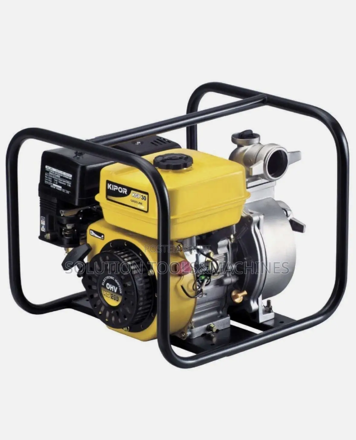 Heavy Duty 4" Manual Start Diesel Engine Water Pump